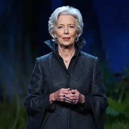 Christine Lagarde as Ursula the Sea Witch