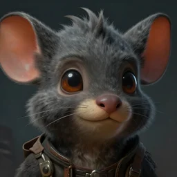 biker mice for mars, concept art, detailed face, fantasy, highly detailed, cinematic lighting, digital art painting by greg rutkowski