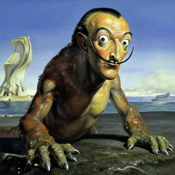salvador dali lochness monster