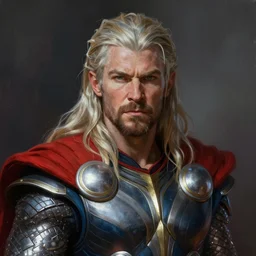 God of Thunder, detailed, centered, digital painting, artstation, concept art, donato giancola, Joseph Christian Leyendecker, WLOP, Boris Vallejo, Breathtaking, 8k resolution, extremely detailed, beautiful, establishing shot, artistic, hyperrealistic, beautiful face, octane render, cinematic lighting, dramatic lighting, masterpiece