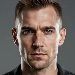 portrait of G-Man from half-life photographed by Terry Richardson, highly detailed, close-up