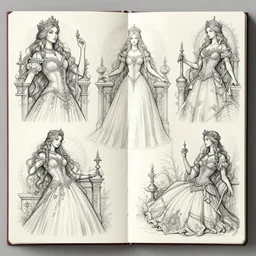 sketchbook pages dreaming, magnificent, medium shot, details, sharp focus, elegant, highly detailed, illustration, by jordan grimmer and greg rutkowski, intricate, beautiful, trending artstation, pixiv, digital art