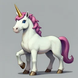 unicorn with a yeti - like appearance in the dungeons and dragons 2 e monster manual