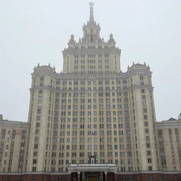 tall soviet panel building in a fog, cinematic, 8k resolution, beautiful detailed, insanely intricate details
