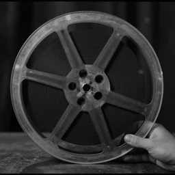 a haunting image from a lost silent film, occult symbolism, black and white, film reel, a film from the 1 9 1 0 s