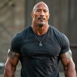 Dwayne Johnson in Sons of anarchy very detail4K quality super realistic
