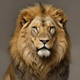 stunning lion god of strength portrait, fantasy, intricate, elegant, highly detailed, digital painting, artstation, concept art, smooth, sharp focus, illustration, art by afshar petros and krenz cushart and artem demura and tony sandoval