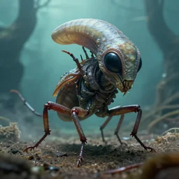 alien insect creatures from rimistic, is a documentary about alien life, speculative evolution