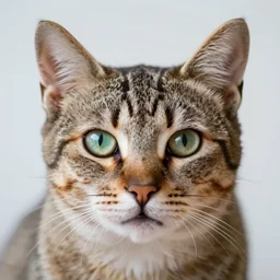 cat with weird eyes