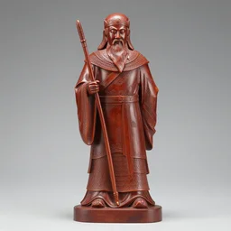 the elder hunter, carved laquer design