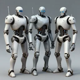 Concept art of Robots from Fallout 4