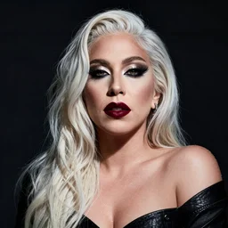 lady gaga photoshoot by nick knight editorial studio lighting Highly realistic. High resolution. Highly detailed. Dramatic. 8k 4k
