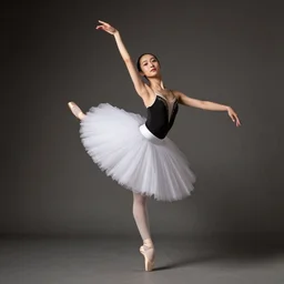 portrait of an asian prima ballerina, by donato giancola and berthold woltze.