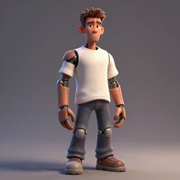 full body nendroid character of tyler the creator, trending on artstation, digital painting, disney, pixar, 8 k, hd, dof, volumetric lighting, subsurface scattering, photorealistic, octane render,