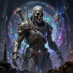 Artificial Intelligence, photo realistic 4k Ultra HD. Ancient technology, trending on Artstation Unreal Engine 3D shading shadow depth horror Gustave Doré Greg Rutkowski, 8k resolution holographic astral cosmic illustration mixed media by Pablo Amaringo