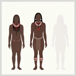 a clean diagram aboriginal about selk ´ nam life, muy definido, clean design,, minimal design, free spaces, by goya 2 4 0 0 dpi
