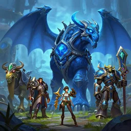 mount epic blue proto - drake screenshot world of warcraft mounts worldboss fantasy comics that looks like it is from borderlands by jesper ejsing, by rhads, makoto shinkai alena aenami artworks in 4 k beeple, thomas kinkade heartstone league of legends dofus overwatch