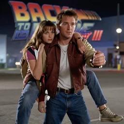 a film still from back to the future part iii ( 1 9 9 0 )