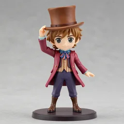 Willy Wonka, An anime Nendoroid of [Character Here], figurine, detailed product photo
