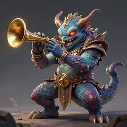 epic professional digital art of a blorkishnit made of jzyxyomal playing the qhiotokta, detailed, stunning, wow, epic, detailed, intricate,, gorgeous, epic, artstation, cgsociety