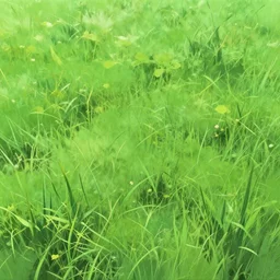 ghibli anime grass seamless texture