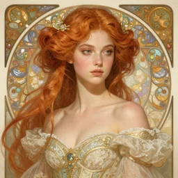 Klara Delevingne as God of Fashion, cute, fantasy, intricate, elegant, highly detailed, digital painting, 4k, HDR, concept art, smooth, sharp focus, illustration, art by alphonse mucha,artgerm, H R Giger