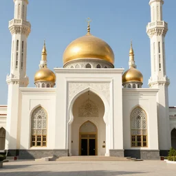 a christian mosque, building exterior, architectural photography, high quality