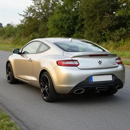 renault coupe from 2 0 2 0, rear view