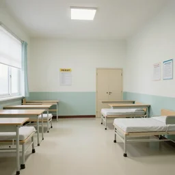 an amazing award winning photo of a room in an asylum
