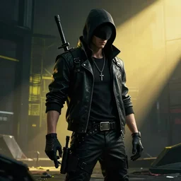 cyberpunk assassin