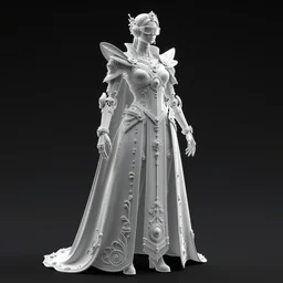 lifelike full body outline with regalia adornments rayshade hdr into infinity, axonometricy mechanical fantasy intricate elegant, in void of latent space, volumetric lighting 3 d modelling