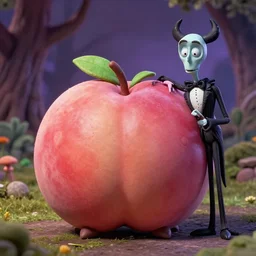 giant peach, claymation, tim burton