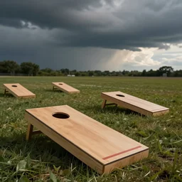 computers playing cornhole while their cpu overheats