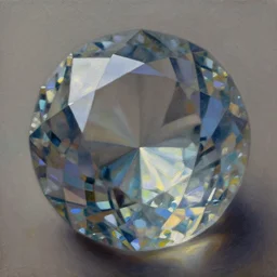 beautiful aesthetic inspirational digital oil painting of a close - up glass gem, by greg rutkowski, ultra detailed, fine details, trending on artstation, volumetric light.