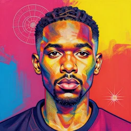 “portrait of a legend, intricate artwork by Tooth Wu and wlop and Beeple. vibrant colors”