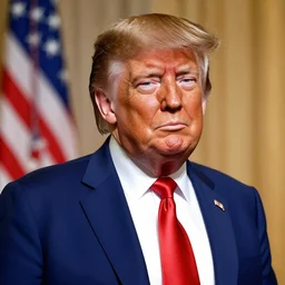donald trump, art by wlop