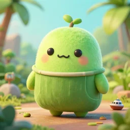 poket cute 🌿 🚢, 3 d, unreal engine 5, octane render, detailed, cinematografic, cinema 4 d, nvidia ray tracing graphics, artstation, greg rutkowski style
