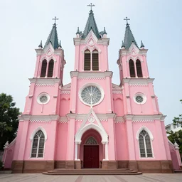 pink church