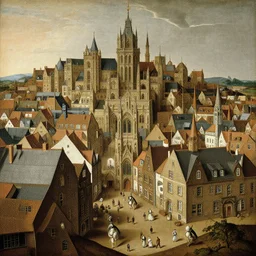 zakho city by hieronymus bosch,