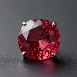 icon of a ruby, detailed