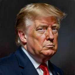 donald trump ( hair ) as brienne of tarth, digital painting, extremely detailed, 4 k, intricate, brush strokes, mark arian, artgerm, bastien lecouffe - deharme