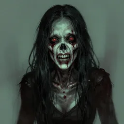 A Tortrait of Terror, digital art, trending on artstation