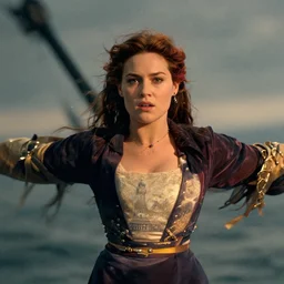katherine heigl starring in titanic, 4 k cinematic octane render