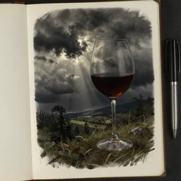 asset sheet, material study ( caricature ) vintner by ( by mark ryden ) dark foreboding