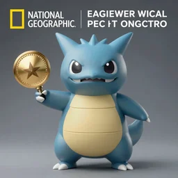 national geographic professional photo of gengar, award winning