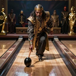 System Lord Ba'al playing bocce