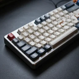 photo of a mechanical keyboard