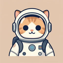 digital art vector cat wearing space helmet scifi!!! detailed wallpaper trending on artstation