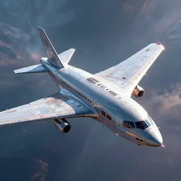 an interdimensional travelling plane, cyberpunk aesthetic, abstract, highly - detailed