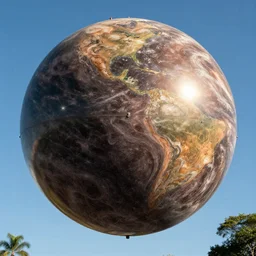 sunlight study, the universe is a spheroid region 7 0 5 meters in diameter, art nouveau, kauai, by rachel ruysch and frederic edwin church and ( ( ( ( ( lisa frank ) ) ) ) ), 8 k, sharp focus, octane render